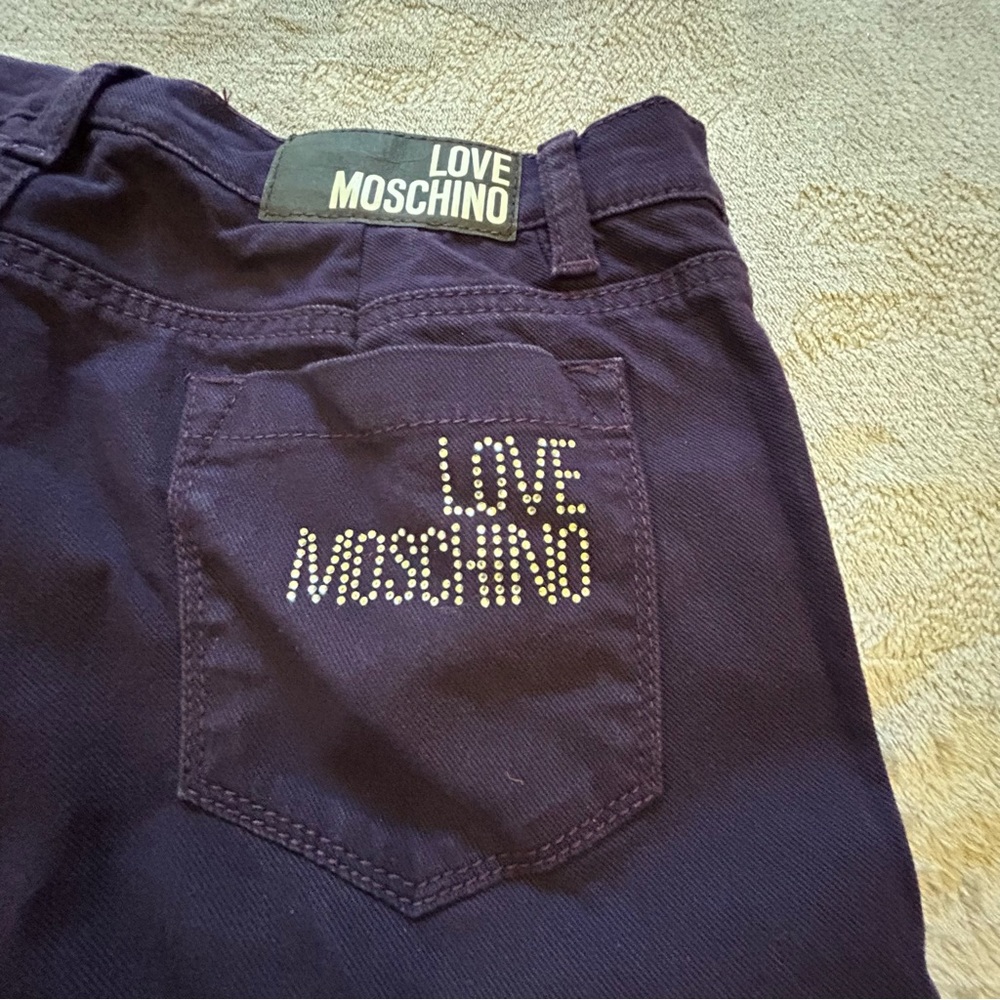 Love Moschino purple straight jeans Size 29